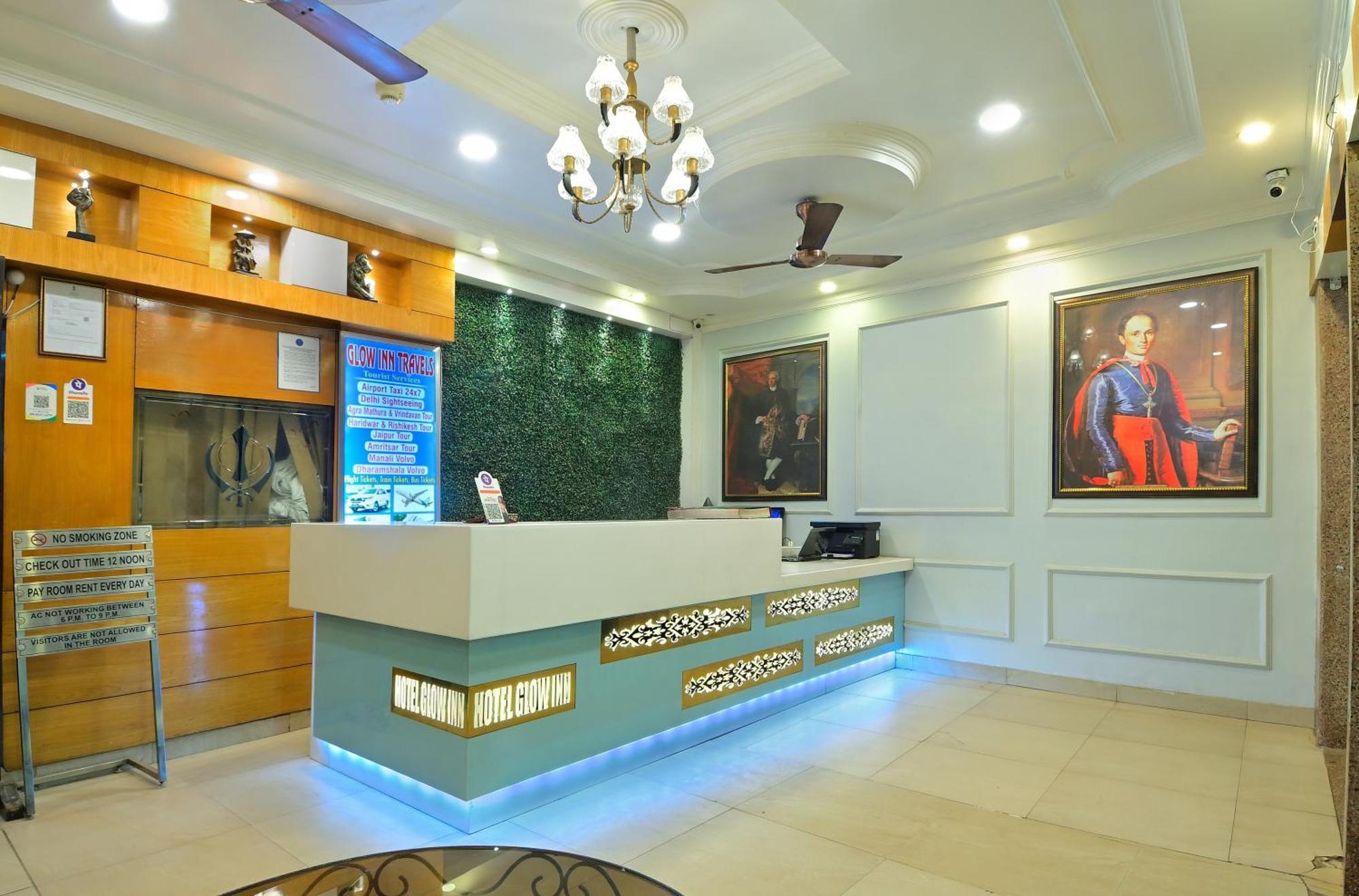 Hotel Glow Inn Paharganj-3 Mins Walk From New Delhi Railway Station Ngoại thất bức ảnh