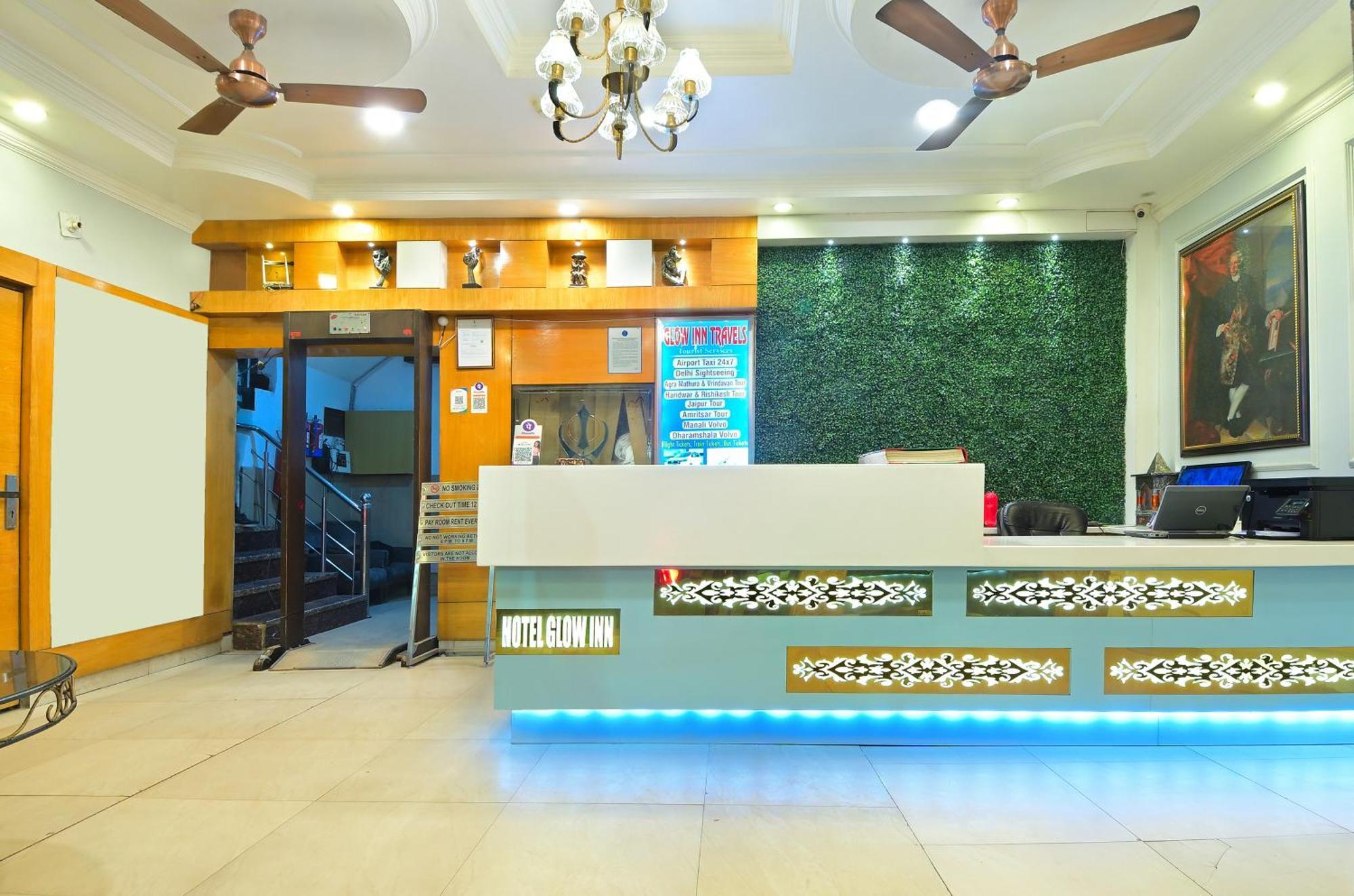 Hotel Glow Inn Paharganj-3 Mins Walk From New Delhi Railway Station Ngoại thất bức ảnh
