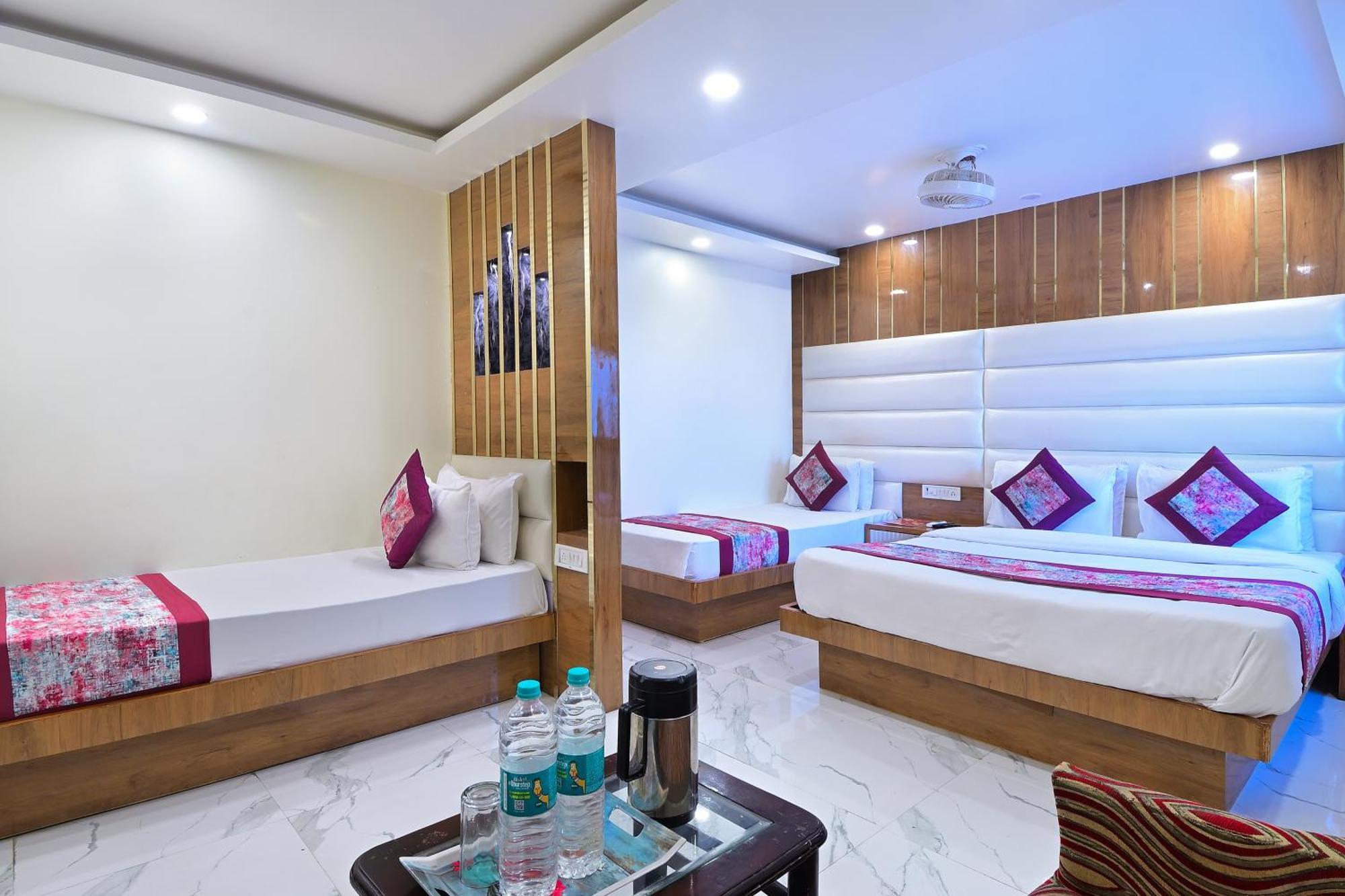 Hotel Glow Inn Paharganj-3 Mins Walk From New Delhi Railway Station Ngoại thất bức ảnh